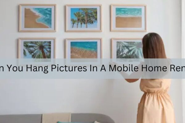 Can You Hang Pictures In A Mobile Home Rental