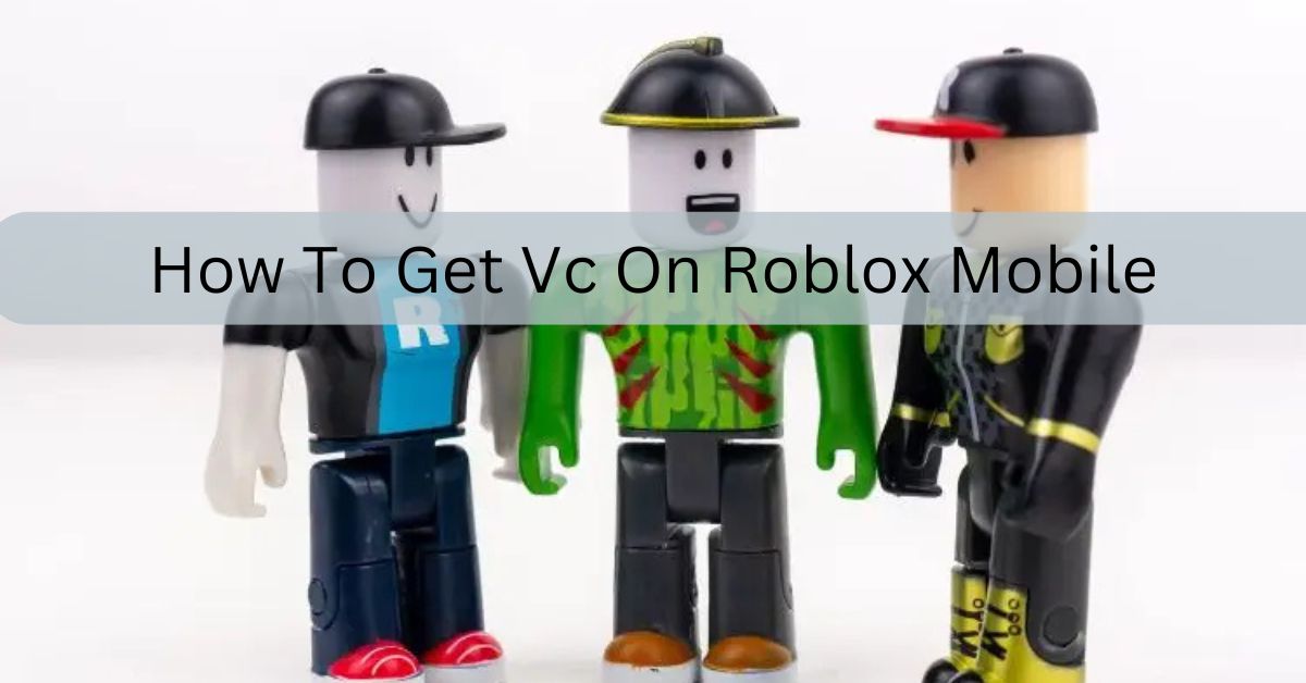 How To Get Vc On Roblox Mobile