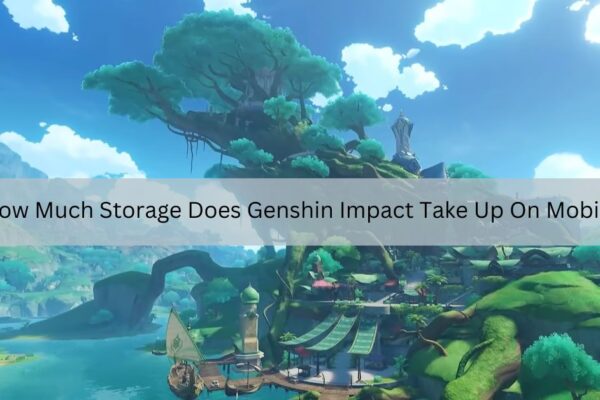 How Much Storage Does Genshin Impact Take Up On Mobile