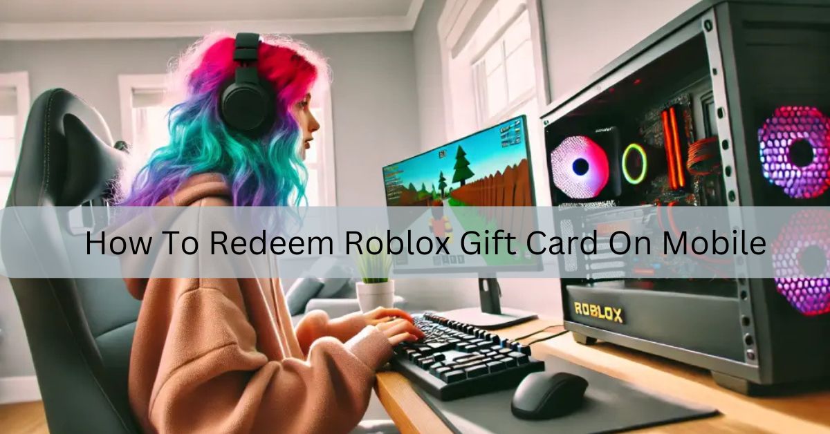 How To Redeem Roblox Gift Card On Mobile