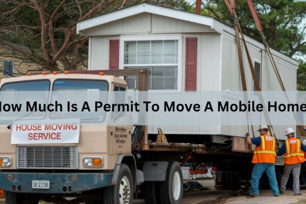 How Much Is A Permit To Move A Mobile Home?