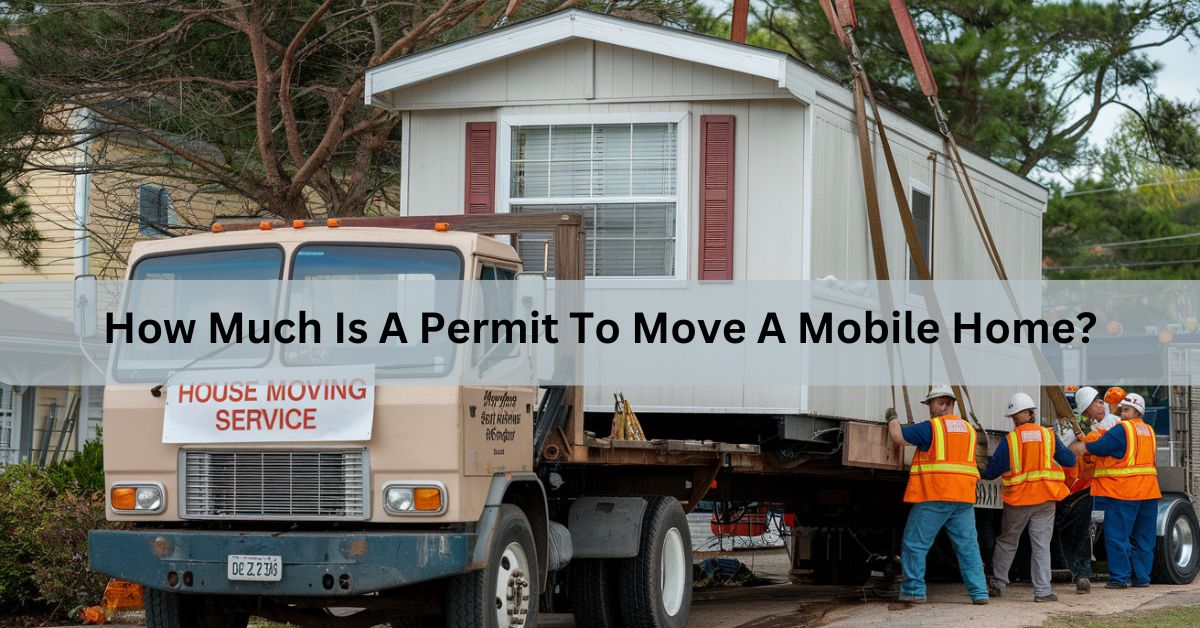 How Much Is A Permit To Move A Mobile Home?